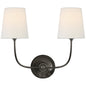  Vendome 2-Light Wall Sconce In Bronze