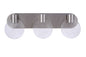  Glisten LED Vanity In Brushed Polished Nickel