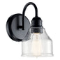  Avery 1-Light Wall Sconce In Black