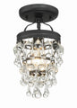  Calypso 1-Light Ceiling Mount In Matte Black