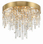  Winfield 4-Light Ceiling Mount In Antique Gold