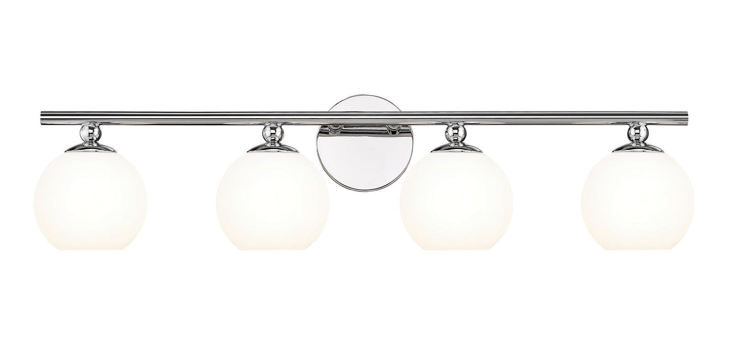 Z-LIte Neoma Four Light Vanity In Chrome