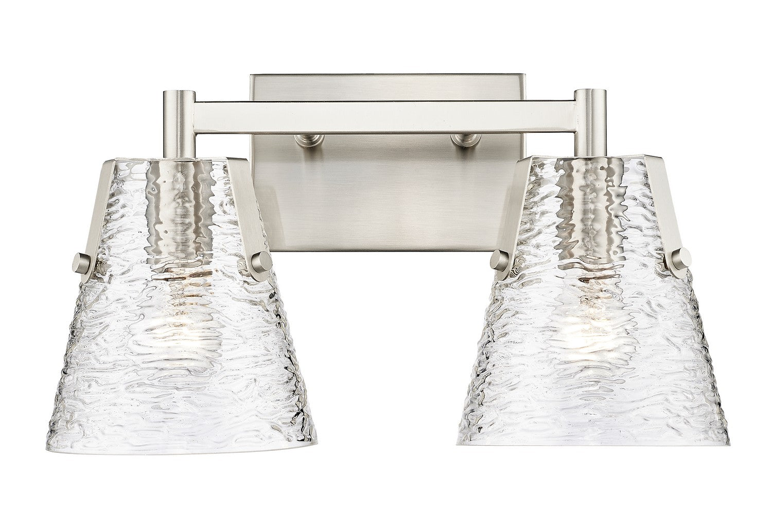 Z-LIte Analia Two Light Vanity In Brushed Nickel