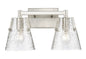 Z-LIte Analia Two Light Vanity In Brushed Nickel