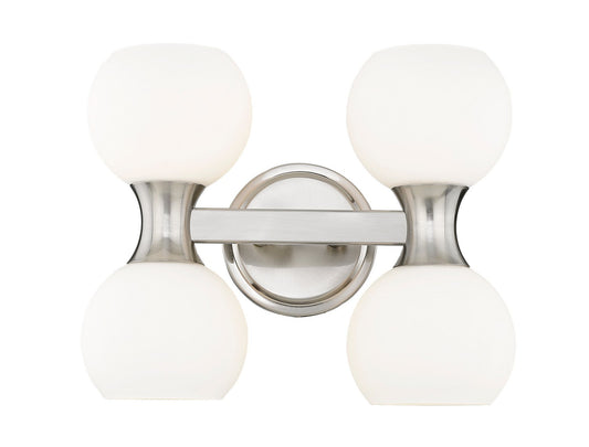 Z-LIte Artemis Four Light Vanity In Brushed Nickel