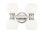 Z-LIte Artemis Four Light Vanity In Brushed Nickel