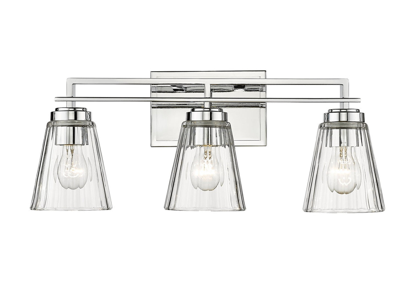 Z-LIte Lyna Three Light Vanity In Chrome