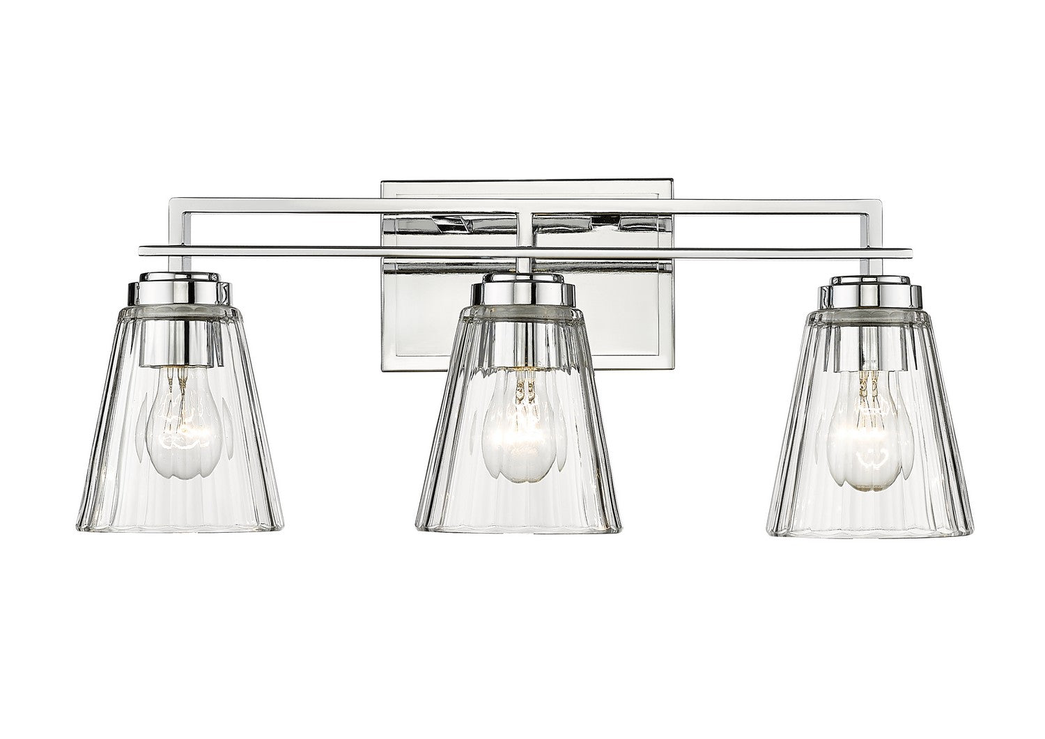 Z-LIte Lyna Three Light Vanity In Chrome