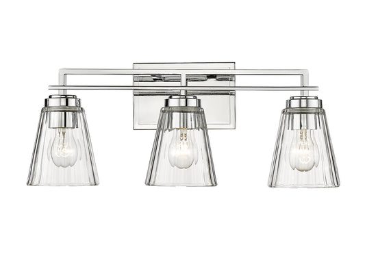 Z-LIte Lyna Three Light Vanity In Chrome