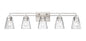 Z-LIte Lyna Five Light Vanity In Brushed Nickel