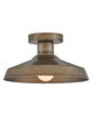 Forge LED Flush Mount In Burnished Bronze