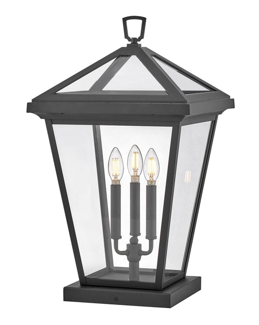  Alford Place LED Pier Mount Lantern In Museum Black