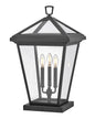  Alford Place LED Pier Mount Lantern In Museum Black