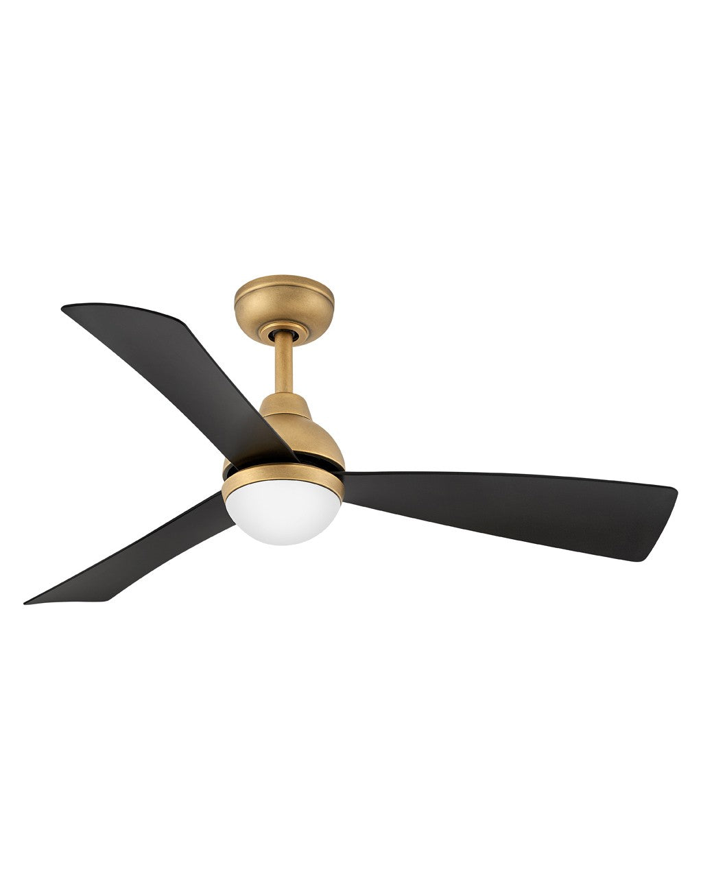  Una 44" Ceiling Fan In Heritage Brass