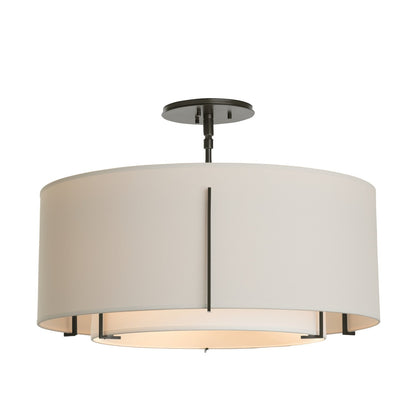  Exos Double Shade Semi-Flush