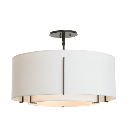  Exos Double Shade Semi-Flush