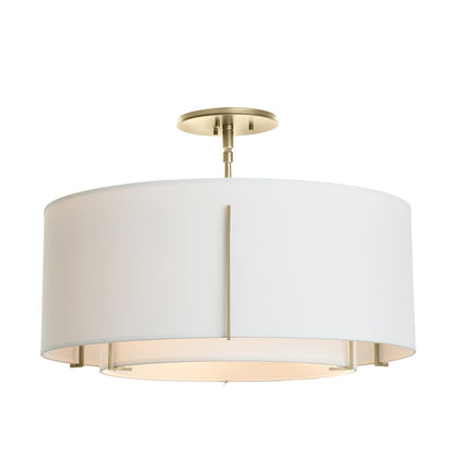  Exos Double Shade Semi-Flush