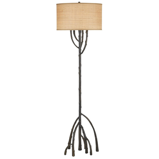  Mangrove 1-Light Floor Lamp In Bronze