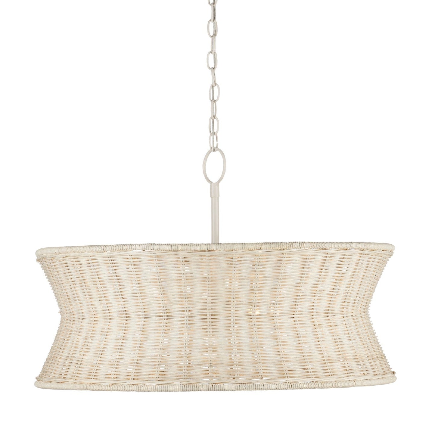  Phebe 4-Light Chandelier In Bleached Natural & Vanilla