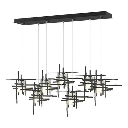  Tura 7-Light Frosted Glass Pendant