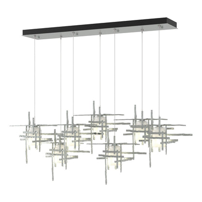  Tura 7-Light Frosted Glass Pendant