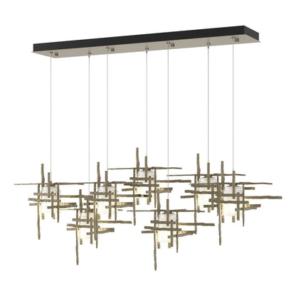  Tura 7-Light Frosted Glass Pendant