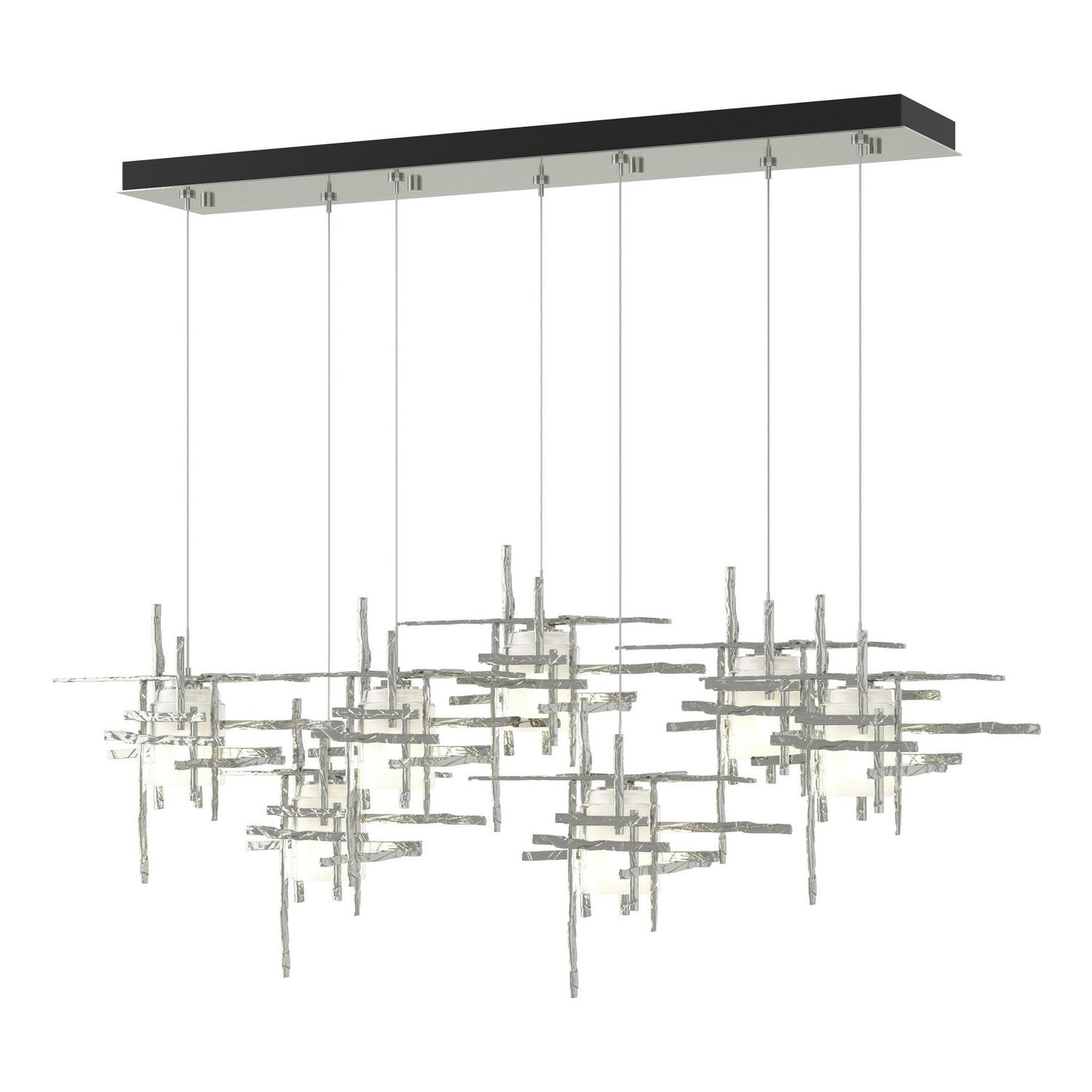 Tura 7-Light Frosted Glass Pendant