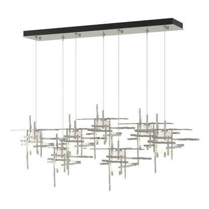  Tura 7-Light Frosted Glass Pendant