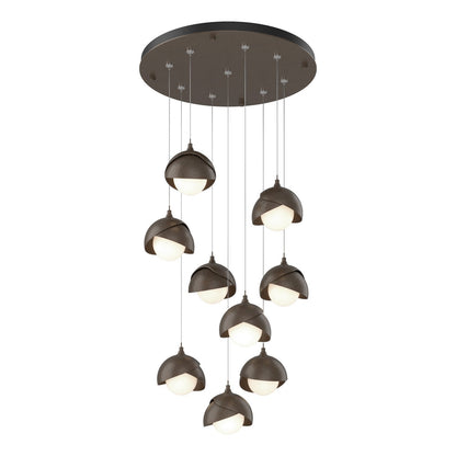  Brooklyn 9-Light Double Shade Pendant