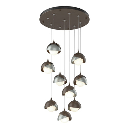  Brooklyn 9-Light Double Shade Pendant