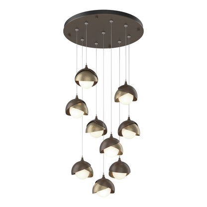  Brooklyn 9-Light Double Shade Pendant