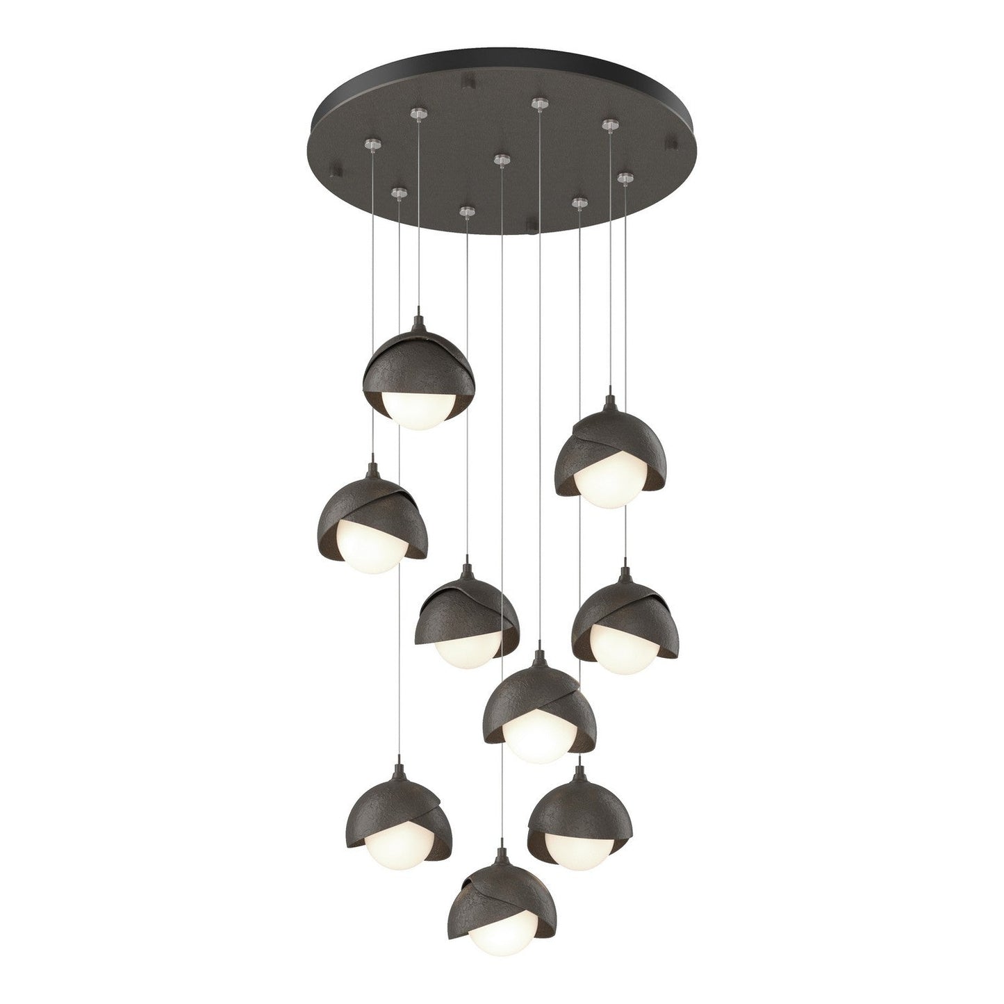  Brooklyn 9-Light Double Shade Pendant