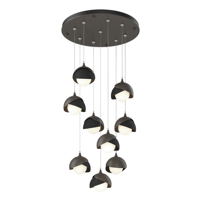  Brooklyn 9-Light Double Shade Pendant