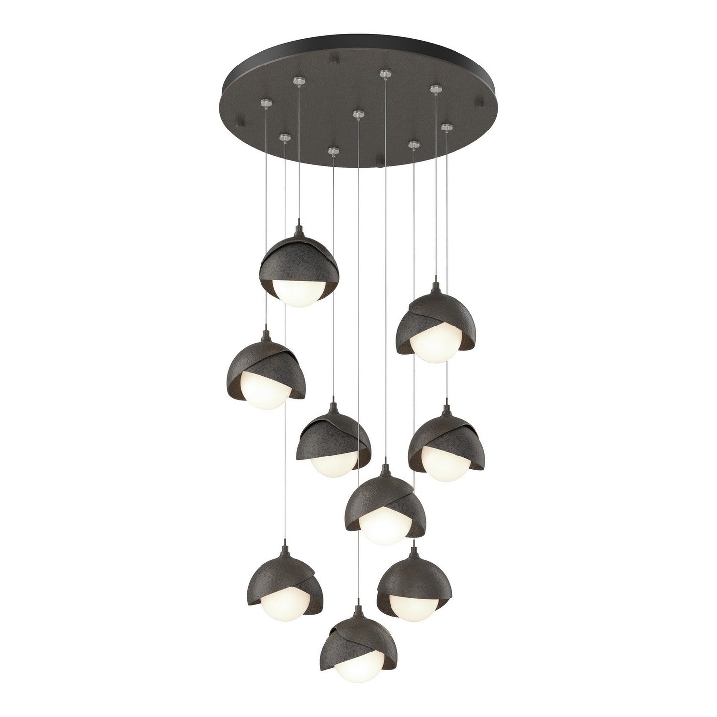  Brooklyn 9-Light Double Shade Pendant