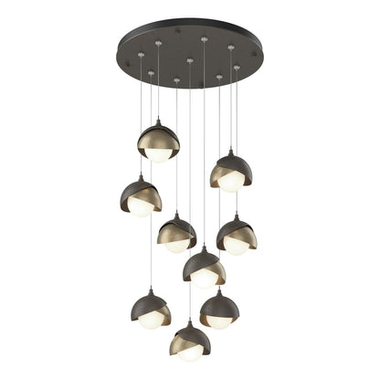  Brooklyn 9-Light Double Shade Pendant