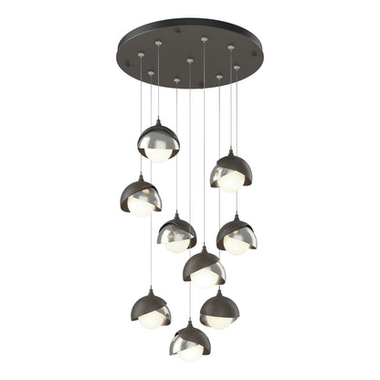  Brooklyn 9-Light Double Shade Pendant