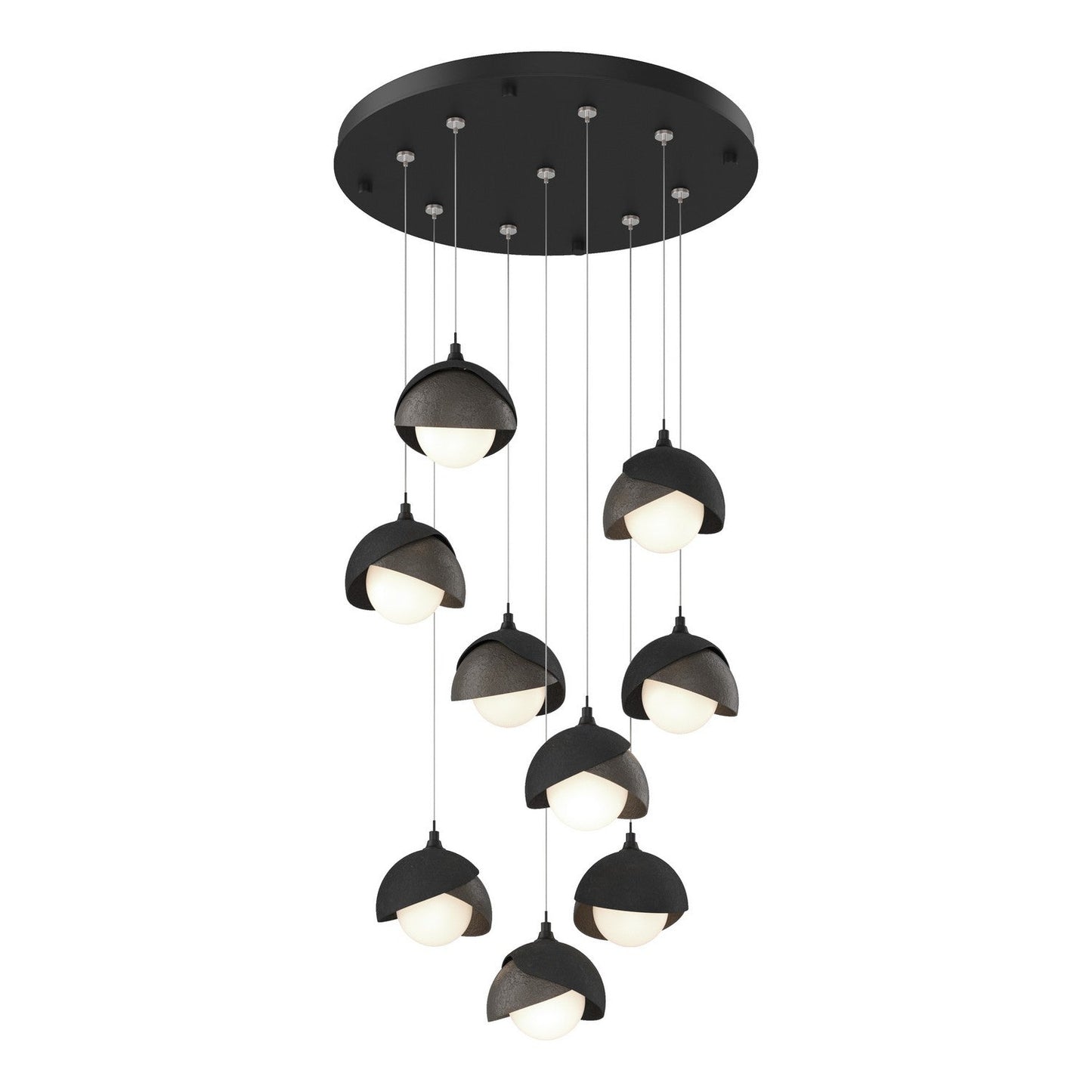  Brooklyn 9-Light Double Shade Pendant