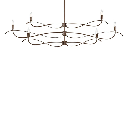 Willow 6-Light Large Chandelier