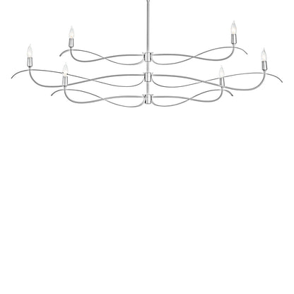  Willow 6-Light Large Chandelier