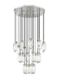 Z-LIte Arden 27 Light Chandelier In Brushed Nickel