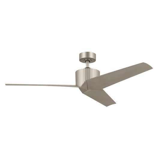  Almere 56" Ceiling Fan In Brushed Nickel