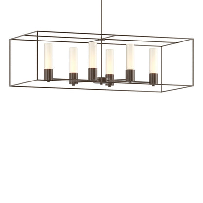 Portico Pendant With Opal Glass