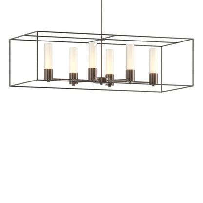  Portico Pendant With Opal Glass