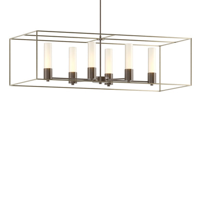  Portico Pendant With Opal Glass