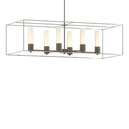  Portico Pendant With Opal Glass