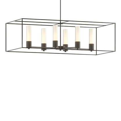  Portico Pendant With Opal Glass