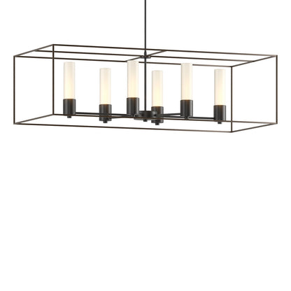  Portico Pendant With Opal Glass