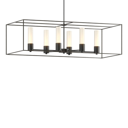  Portico Pendant With Opal Glass