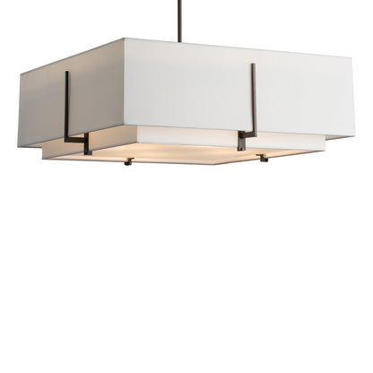  Exos Square Large Double Shade Pendant