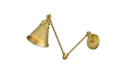  Ledger 1-Light Swing Arm Wall Sconce